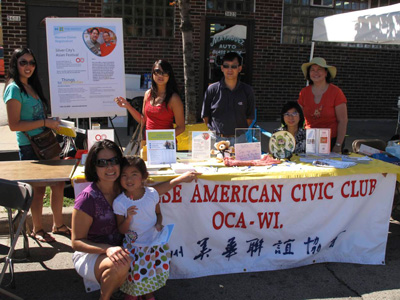 OCA members at Silver City booth