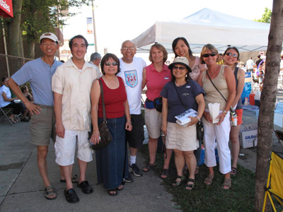 OCA Members at bone marrow drive